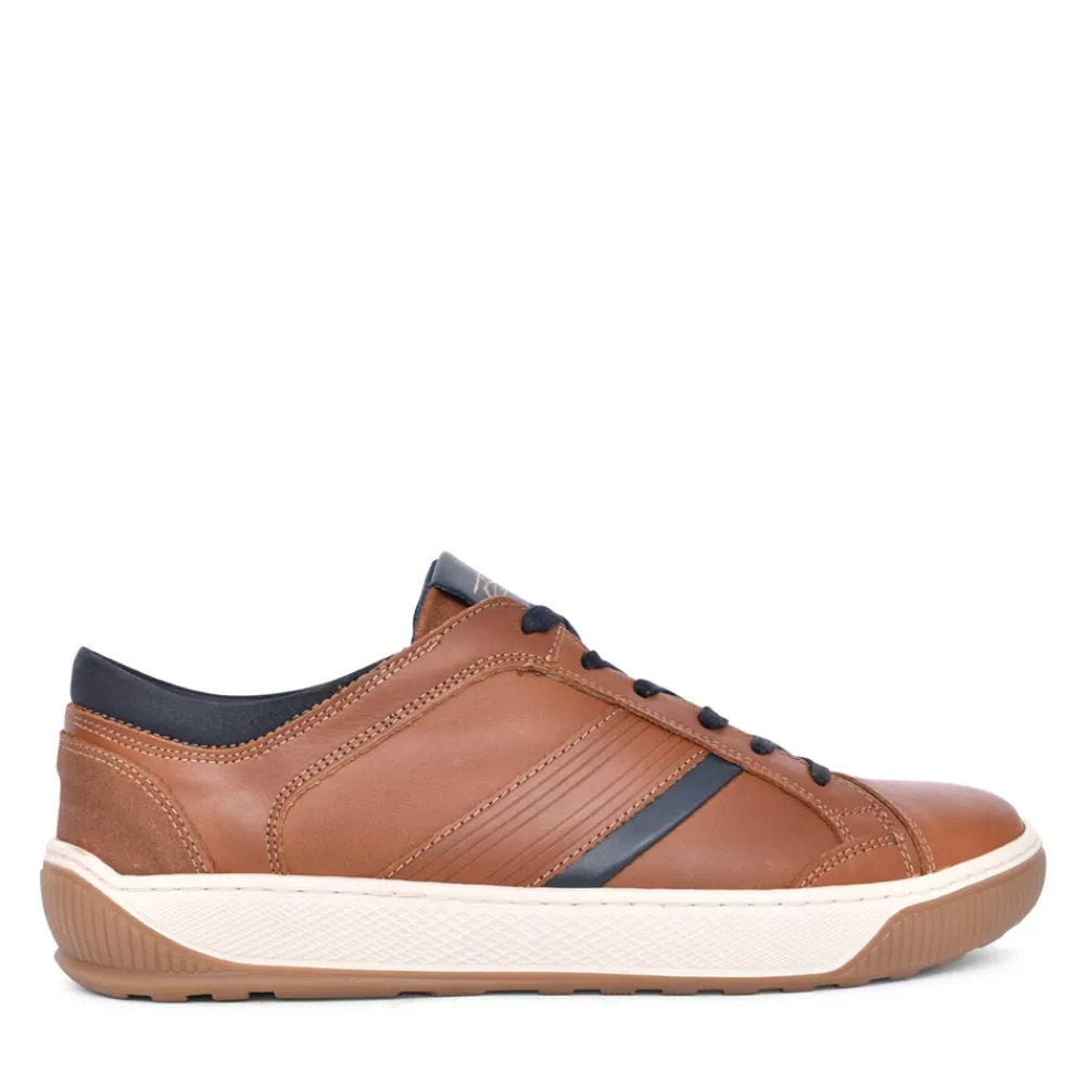 Mens LLOYD & PRYCE Mens Spade Laced Trainer In Tan