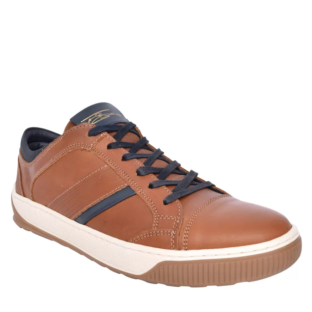Mens LLOYD & PRYCE Mens Spade Laced Trainer In Tan