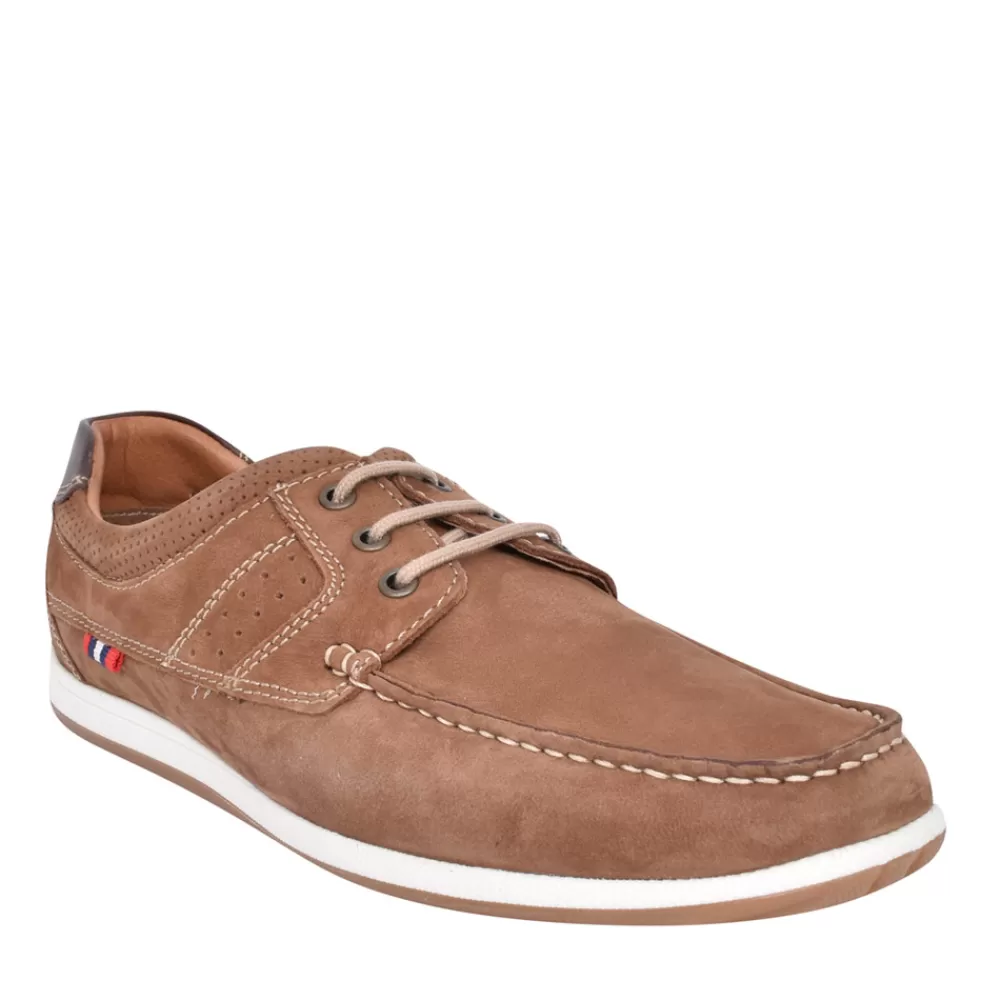 Mens DUBARRY Mens Sutton Nubuck Shoe In Chestnut