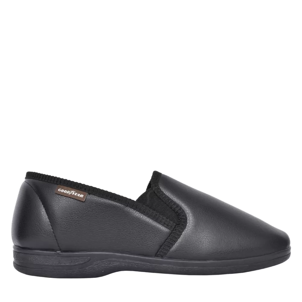 Mens GOODYEAR Mens Trent Kmg107 Slipper In Black