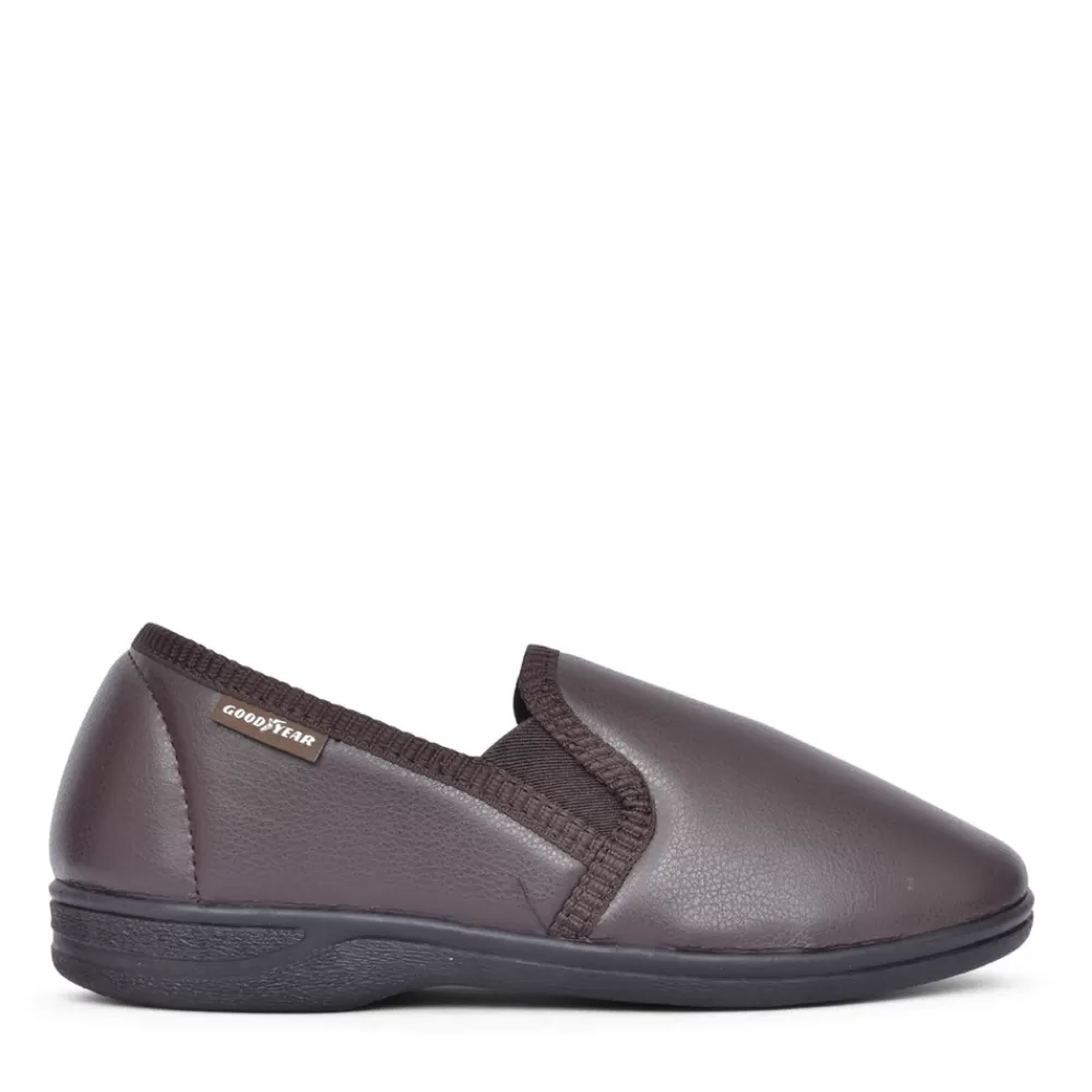 Mens GOODYEAR Men's Trent Kmg107 Slipper In Brown
