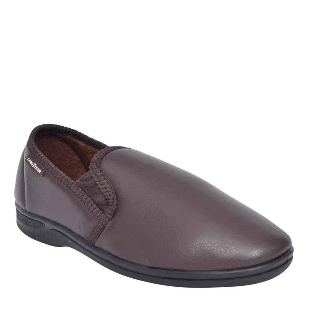 Mens GOODYEAR Men's Trent Kmg107 Slipper In Brown
