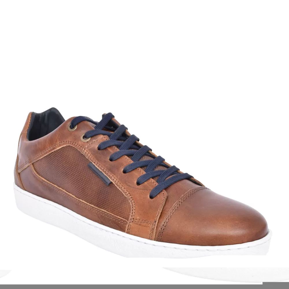 Mens LLOYD & PRYCE Mens Ward Laced Trainer In Camel