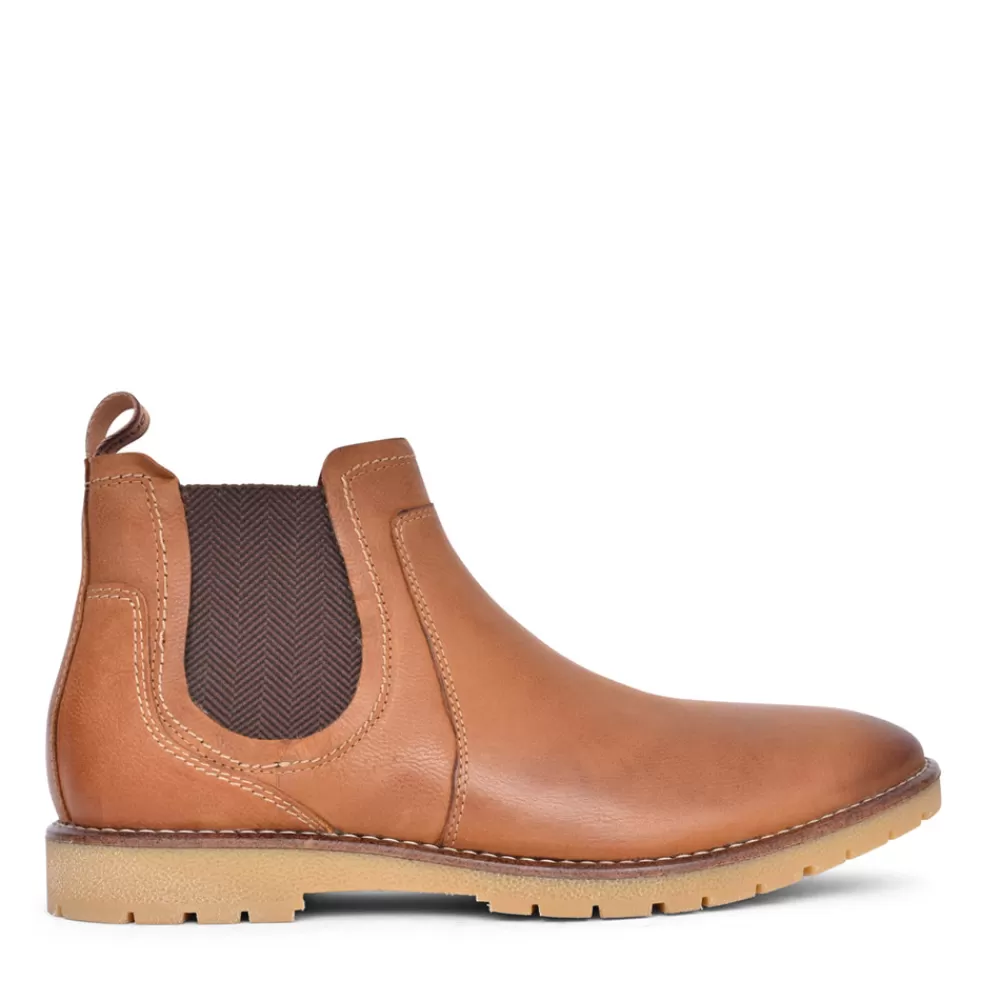 Mens BASE LONDON Mens Zimmer Vg03 Chelsea Boot In Tan