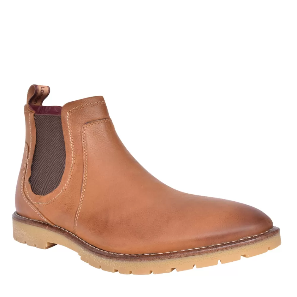 Mens BASE LONDON Mens Zimmer Vg03 Chelsea Boot In Tan
