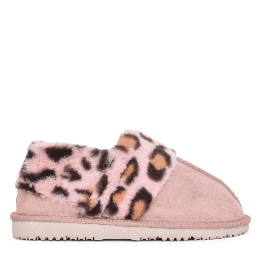 Ladies ELLA Rosie Bootee Slipper In Pink
