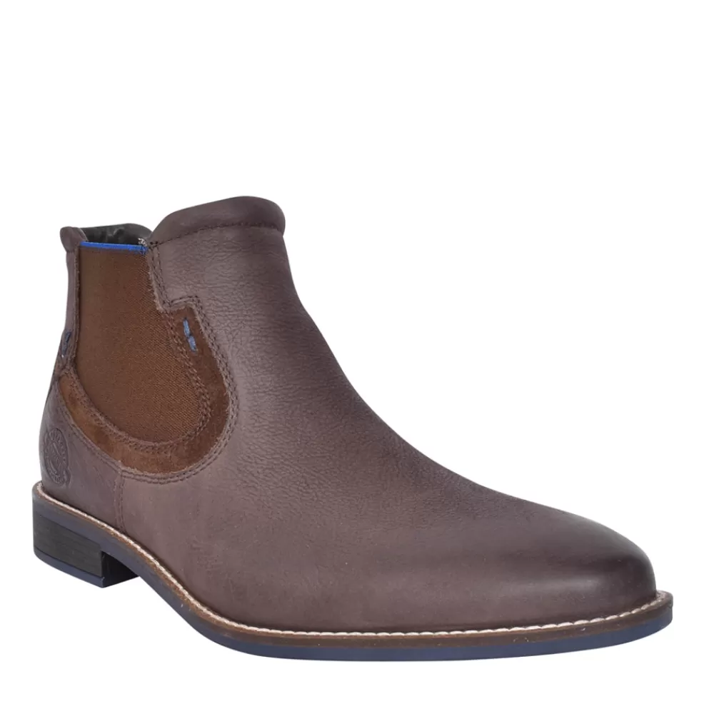 Mens DUBARRY Santos 4722 Slip-On Ankle Boot In Cigar
