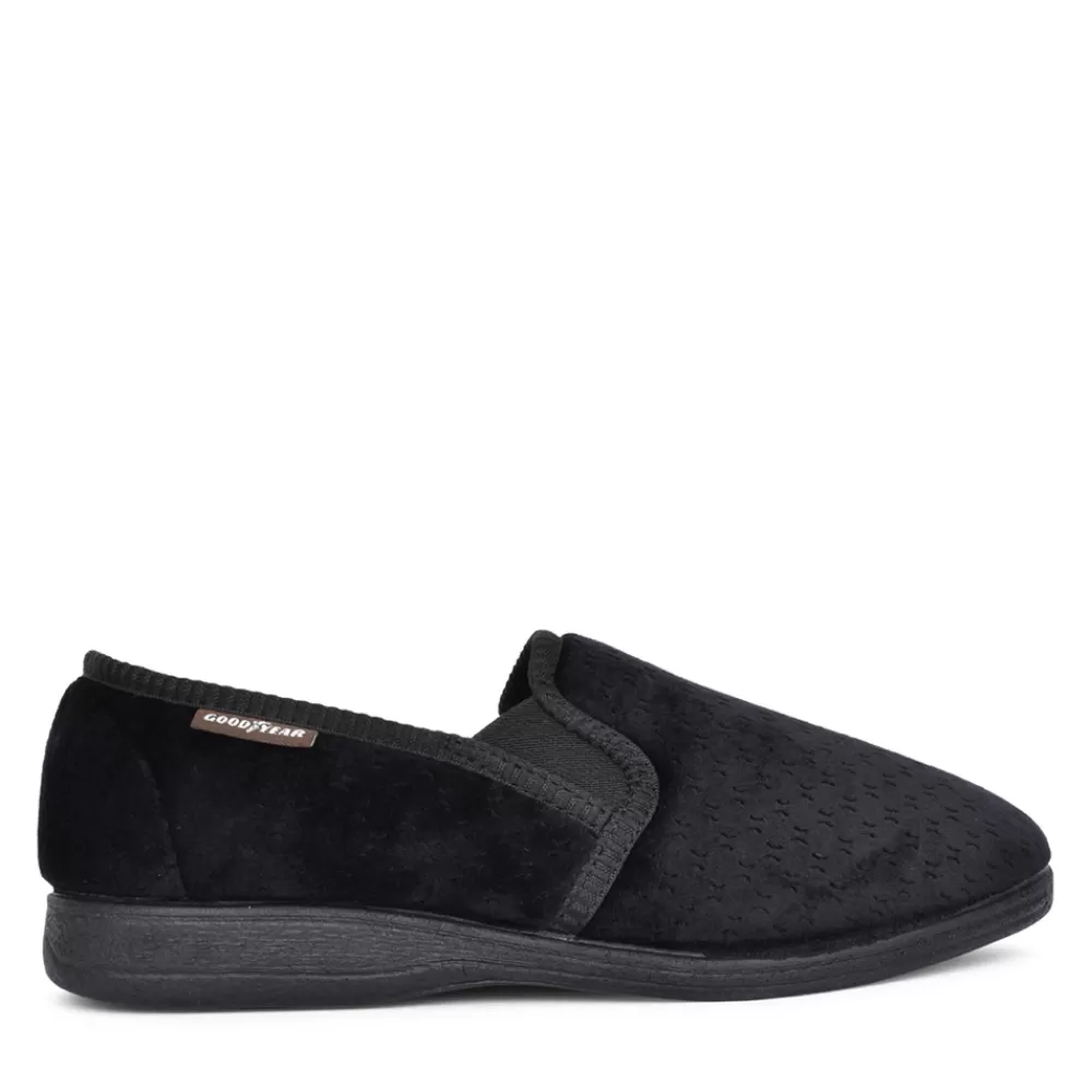 Mens GOODYEAR Tamar Kmg 132 Slipper For Men In Black