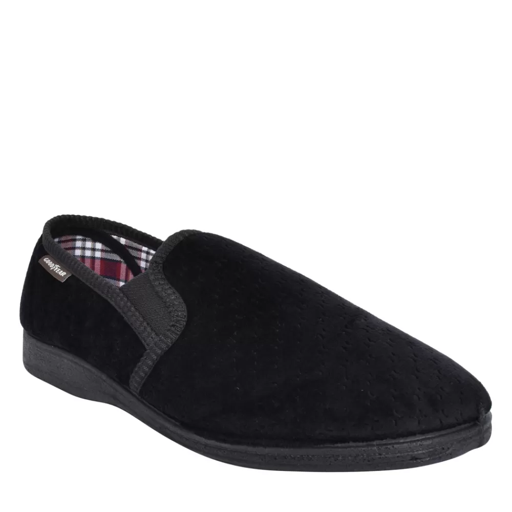 Mens GOODYEAR Tamar Kmg 132 Slipper For Men In Black