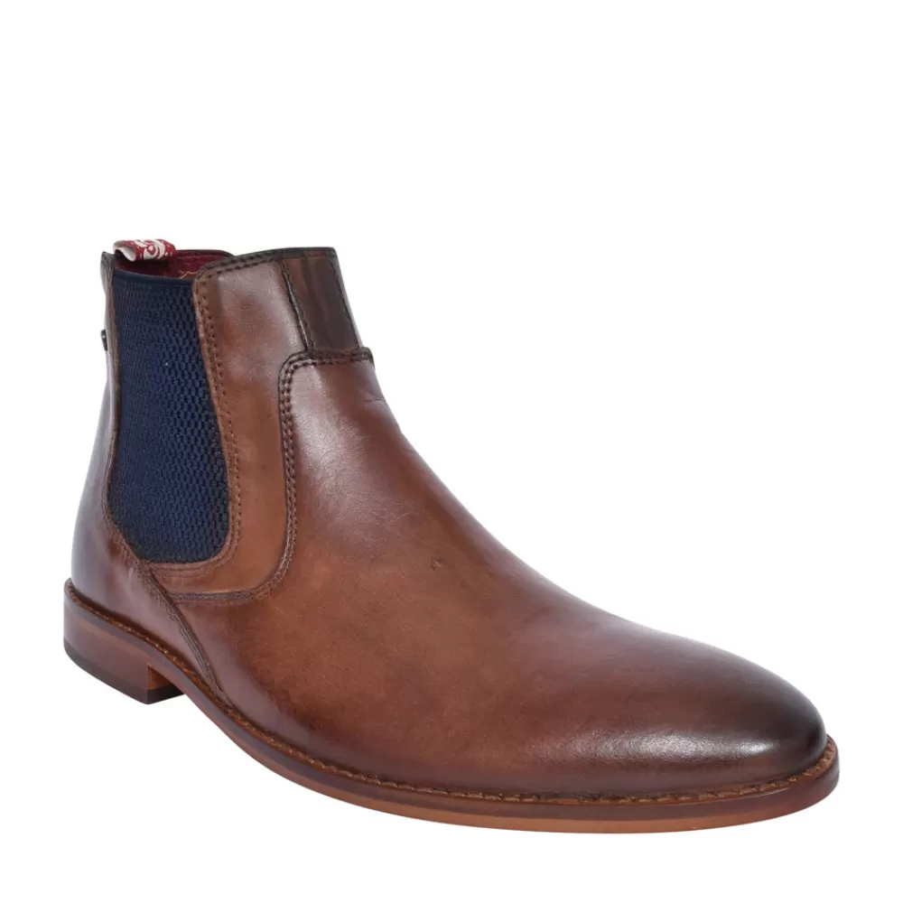 Mens BASE LONDON Tc07 Scout Chelsea Boot For Men In Brown