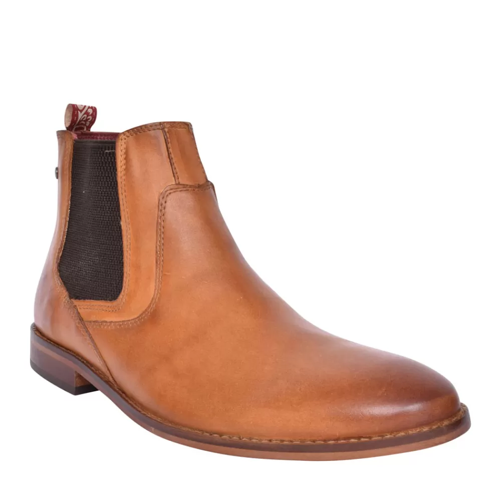 Mens BASE LONDON Tc07 Scout Chelsea Boot For Men In Tan