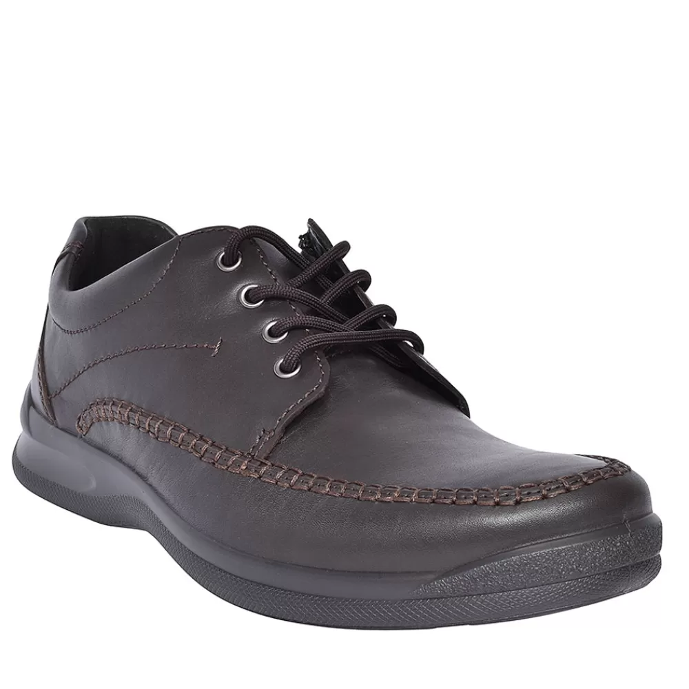Mens HOTTER Trafalgar Laced Shoe For Men In Brown